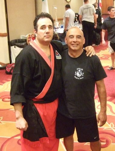 My great friend and brother, Sifu Ron Esteller (right hand to the late GM Charles Gaylord)